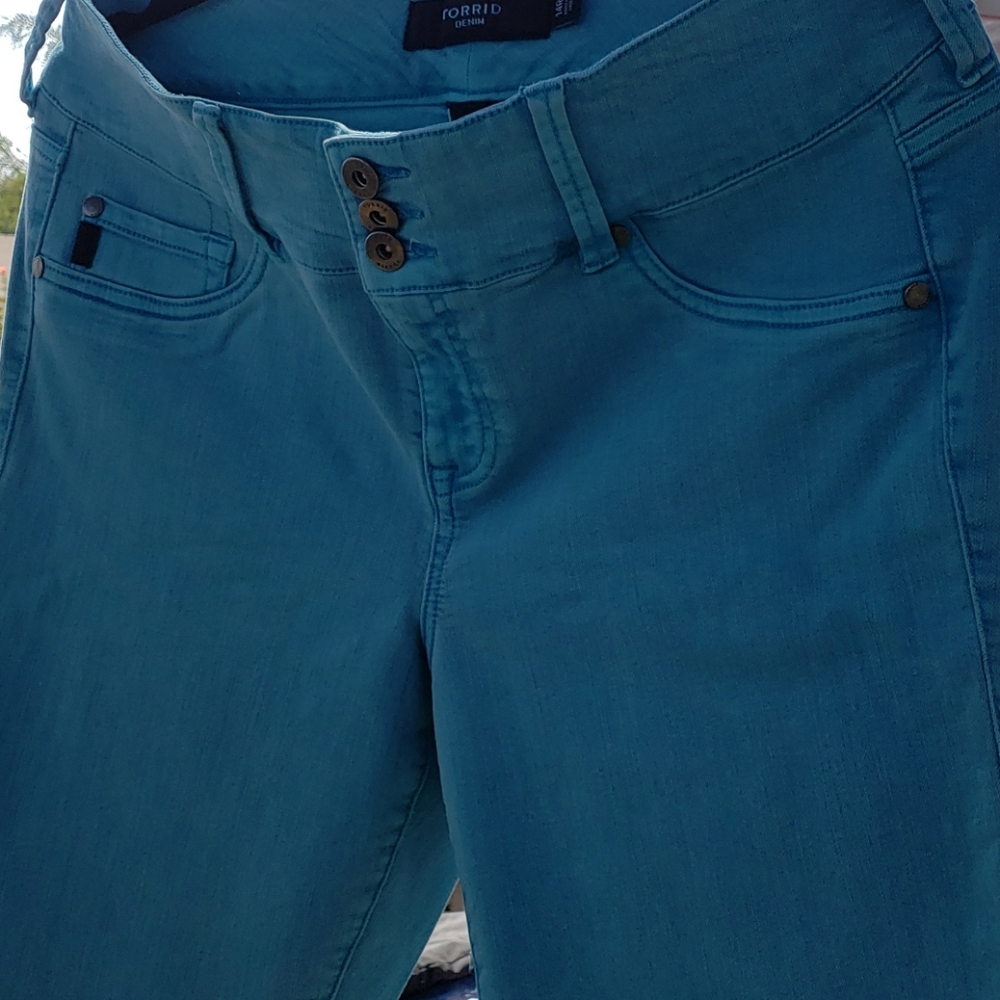 Teal jegging